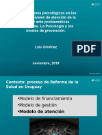 Clase 11 Tema 10 Intervenciones Psicológicas 2019