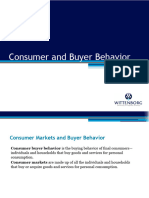 Wittenborg Presentation Consumer and Buyer Behavior