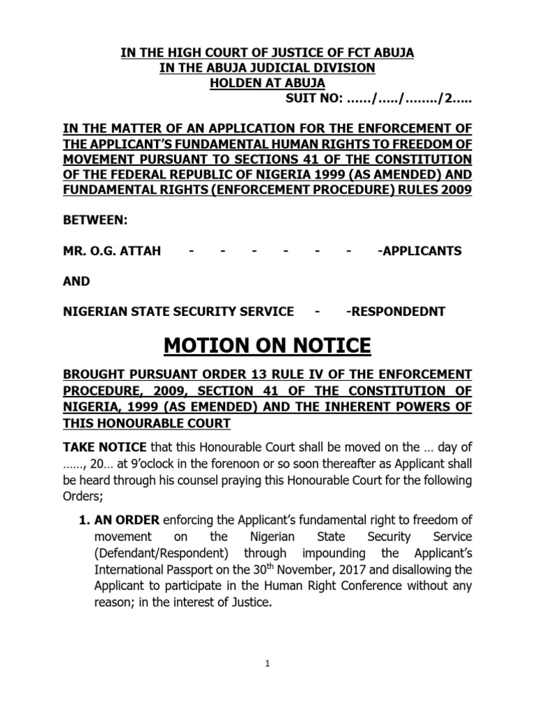 Enforcement Sample | PDF | Lawsuit | Affidavit