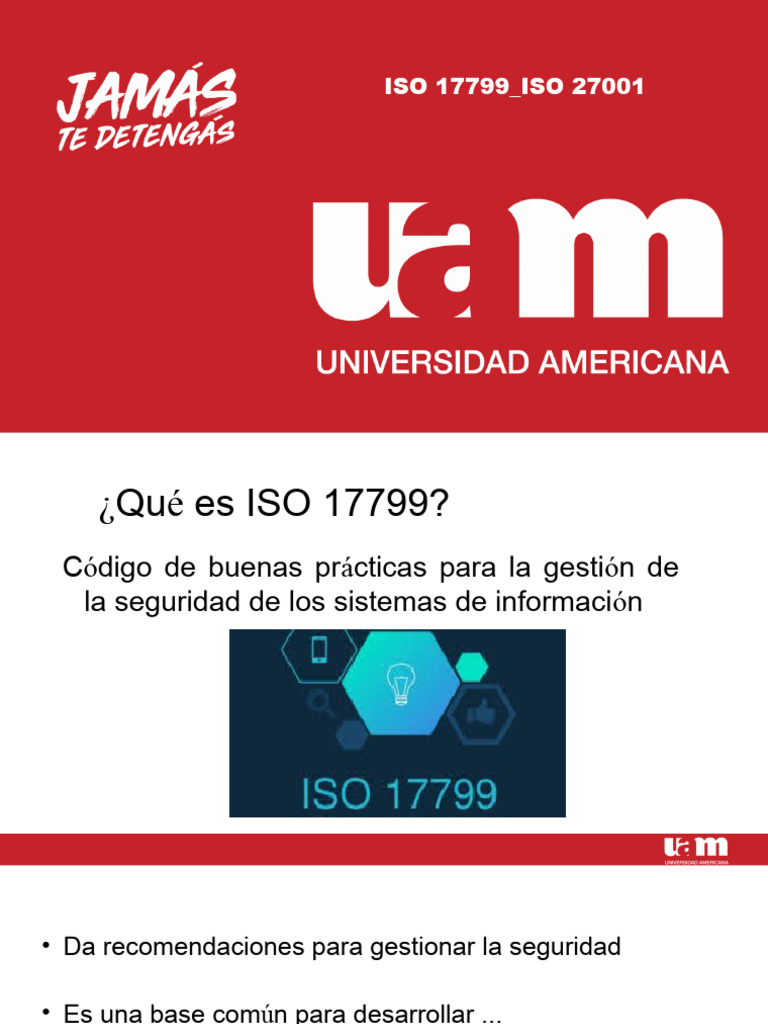 Iso 17799 27001 | PDF | Autenticación | Seguridad
