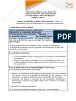 Guía de Actividades y Rúbrica de Evaluación - Etapa 5 - Socialización de La Idea de Negocio en El Portafolio Empresarial