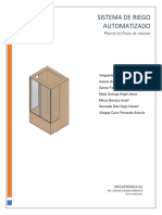 Reporte Sistema de Riego Automatizado