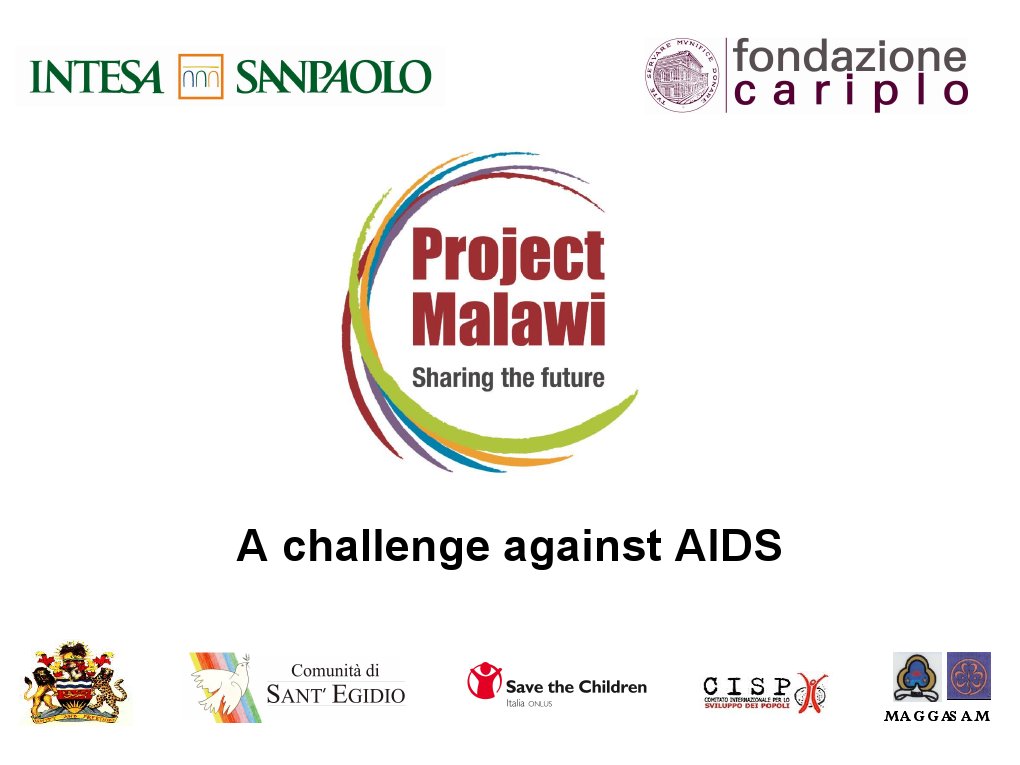 Project Malawi A Challenge Against Aids Management Of Hiv/Aids