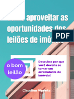 Ebook Como Aproveitar As Oportunidades Dos Leiloes de Imoveis