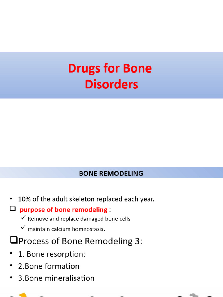 Osteoporosis Drug Treatments Overview | PDF | Osteoporosis | Bone