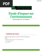 Étude d'Impact Environnemental EIE | PDF | Environnement naturel ...