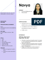 Navyaa Resume