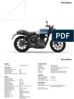 Royal Enfield HNTR 350 Technical Specifications French