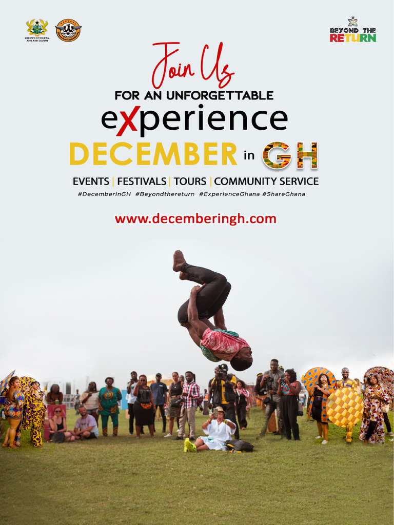 DecemberInGhana Events 23-1 | PDF | Ghana | Accra