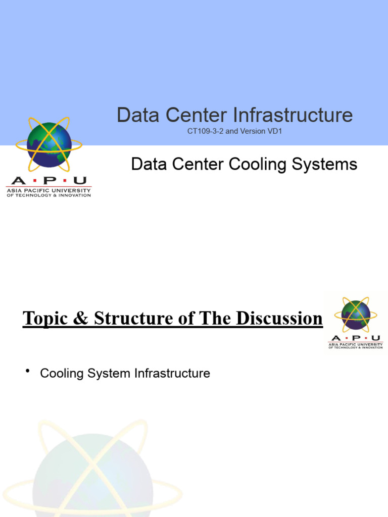 04 Cooling System Pdf Data Center Air Conditioning