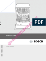 Bosch Lave Vaisselle Notice