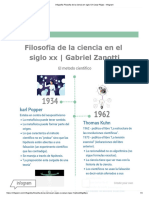 Infografia Filosofia de La Ciencia en Siglo XX Cesar Rojas - Infogram