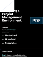 Notion Project Management Environment