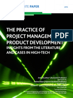 Practice Project Management Product Development