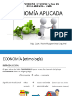 Concepto de Economia - Economia Aplicada