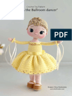 "Olivia The Ballroom Dancer": Crochet Toy Pattern