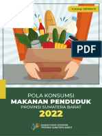 Pola Konsumsi Makanan Penduduk Provinsi Sumatera Barat, 2022