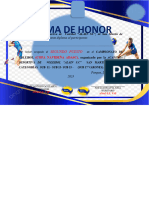 Diploma de Copa Navideña