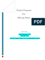 Projecct - Proposal For Old Age Home Anand Trust