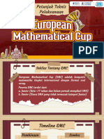Juknis European Mathematical Cup (EMC) Tahun 2023