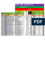 Orden de Compra: LISTA 241 0.00