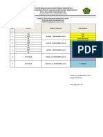 Jadwal Pas Ganjil