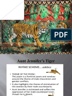 Aunt Jennifer's Tiger PPT New