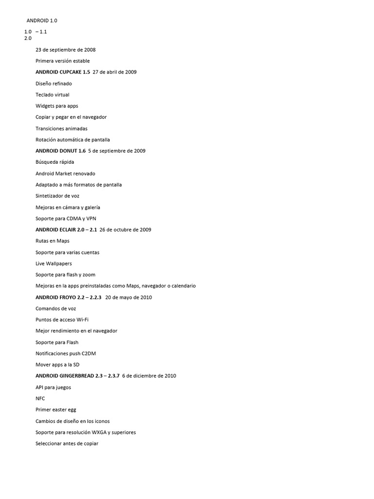 Android pdf android sistema operativo software del sistema