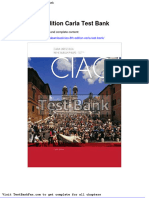 Ciao 8th Edition Carla Test Bank