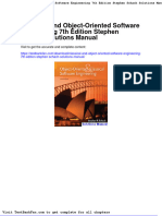 Classical and Object Oriented Software Engineering 7th Edition Stephen Schach Solutions Manual