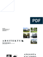 Arsitektur Modern - Arsitektur B