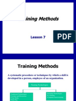Training Methods