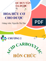 Chương 2 - Acid Carboxylic H N CH C