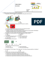 Latihan Soal Kls 2 Pas Tema 1 - Hidup Rukun