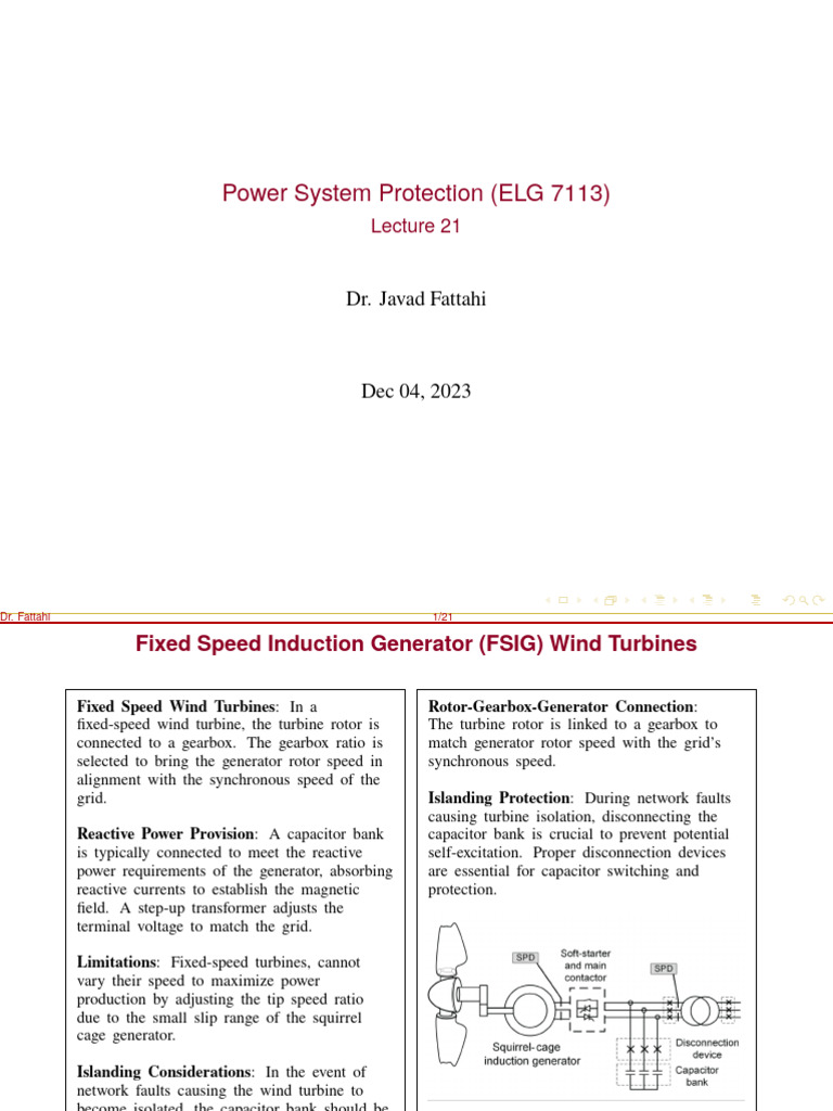 Power System Protection Lecture 21 PDF High Voltage Direct Current