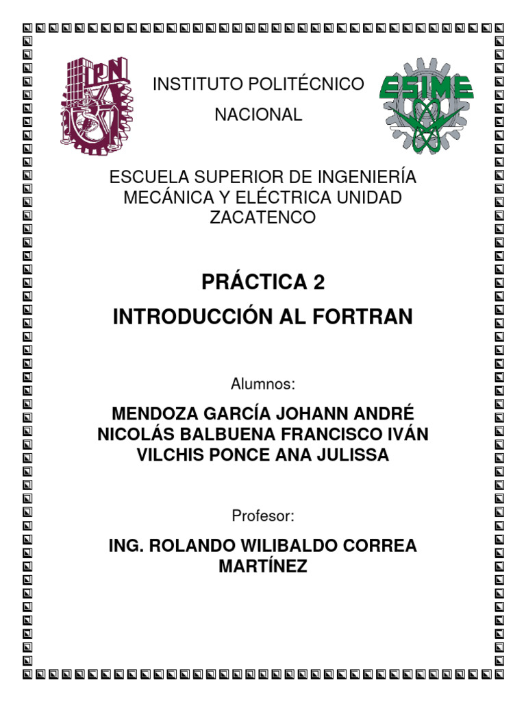 Introducción a Fortran y su Compilación | PDF | Programa de computadora ...