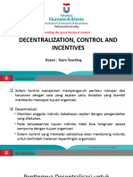 SPM - 04 - Decentralization, Control and Incetives