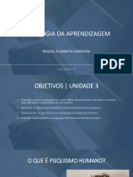 Slide Da Unidade - Desenvolvimento Do Psiquismo Humano