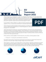 EU Taxonomy Report 2022