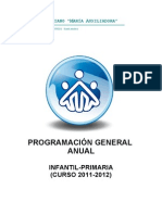 Programación General Anual-Primaria-2011-2012