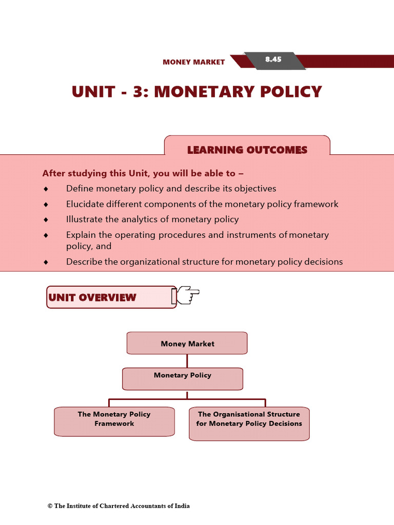 Understanding India's Monetary Policy | PDF | Cost Of Living | Monetary ...