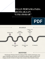 Teknik P3K Pada Luka Bakar