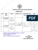 Time Table 20-01-2024 & 21-01-2024