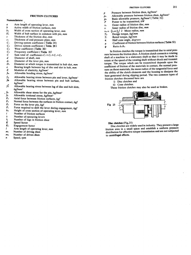 Friction Clutches PDF