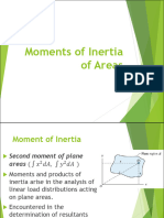 Moments of Inertia of Areas