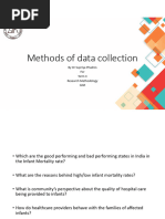 Session 11 - Methods of Data Collection