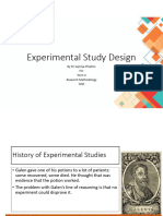 Session 10 - Experimental Study Design