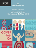 Levantamento de Governança de TI 2010