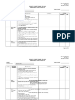 GMP Internal Audit Checklist