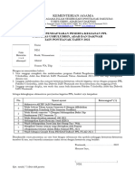 1 Formulir Pendaftaran Peserta PPL 2022